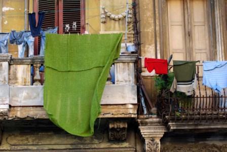 Havana clothes lines.  Photo: Caridad