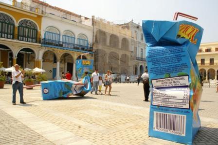 Victor Santos Viera and his “Solid Waste” at the 10th Havana Biennial