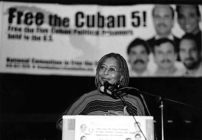2004 San Francisco - Writer Alice Walker reads from the book Love and Hope ; a compilation of letters from the families of the Cuban 5