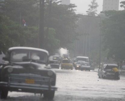 Rainy day in Havana.  Photo: Caridad