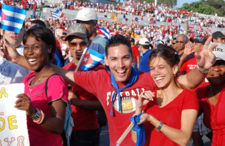 May Day 2009 Celebration in Havana. Photo: Caridad