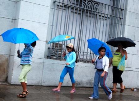 Rainy day in Havana.  Photo: Caridad