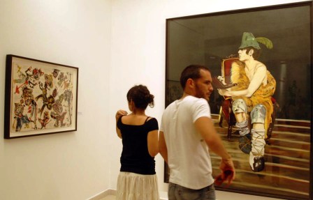 Traveling Pop Art Show at the Havana Fine Arts Museum.
