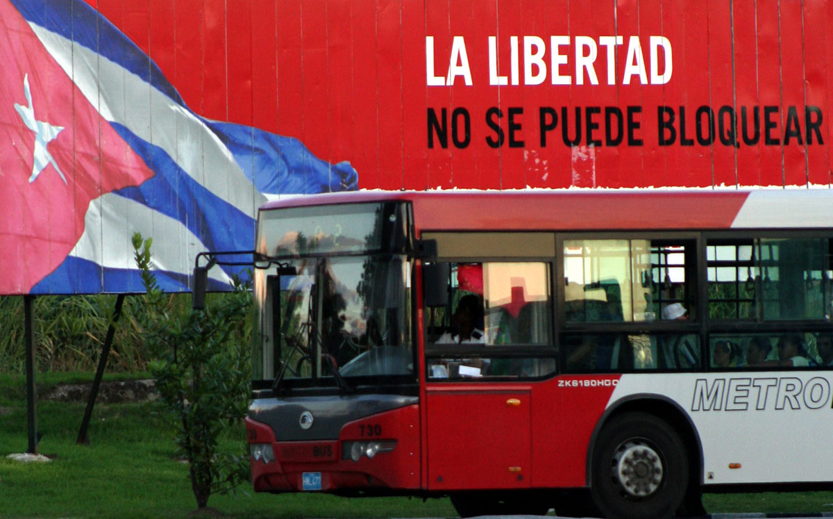  Libertad vs. Bloqueo.  Orlando Luis Pardo