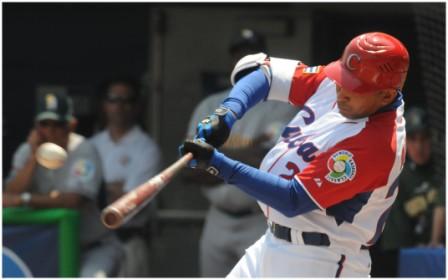 Frederich Cepeda was Cuba’s top hitter in the WBC tournament
