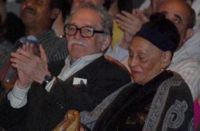 Gabriel Garcia Marquez and Omara Portuondo