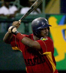 Yoandry Garlobo – Matanzas is in the fight for a playoff berth in large part do to the bat of Yoandry Garlobo who leads the league with a .405 average.
