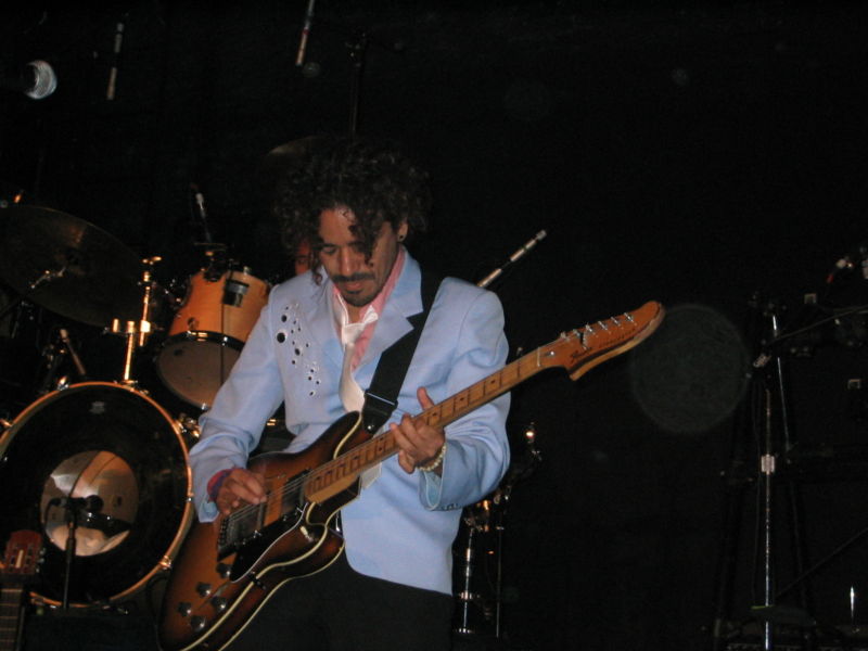 Ruben Albarran of the rock band Café Tacuba.
