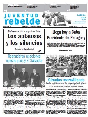 Cuba’s Juventud Rebelde daily newspaper