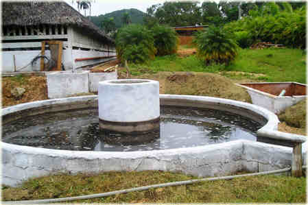Biogas digester, photo: Cubasolar