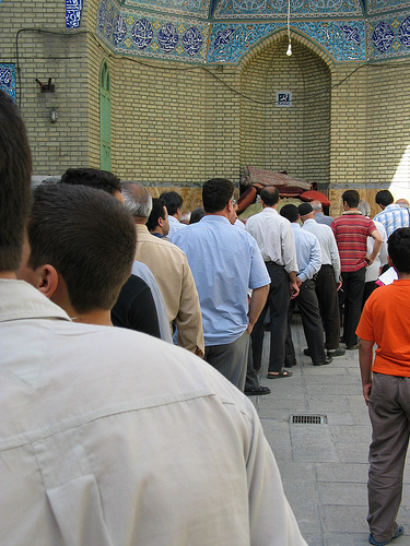  Iranians went to the polls recently to elect their president. Photo:bbcworldservice
