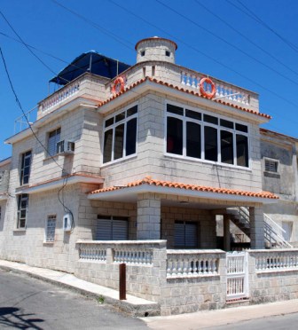  House in the Havana suburb of Cojimar.  Photo: Caridad