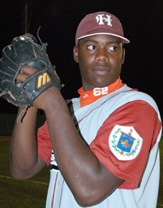 Yadier Pedroso took the loss for Cuba against Puerto Rico. 