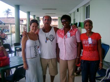 Group of philosophy teachers from the university in Cienfuegos who attended the social justice conference.