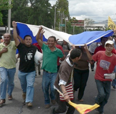 Honduras two days before the de facto government holds elections.  Photo: Giorgio Trucchi,  rel-UITA