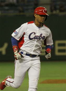 A rare bright spot for Cuba in the Tokyo opener was the reawakened bat of Yulieski Gourriel.