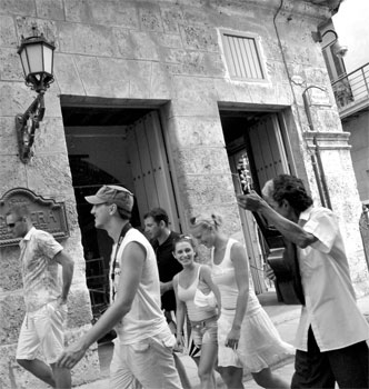 Tourism is up in Cuba.  Photo: Caridad