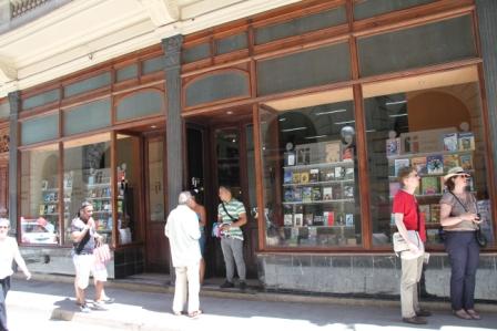 The Fayad Jamis bookstore in Havana.