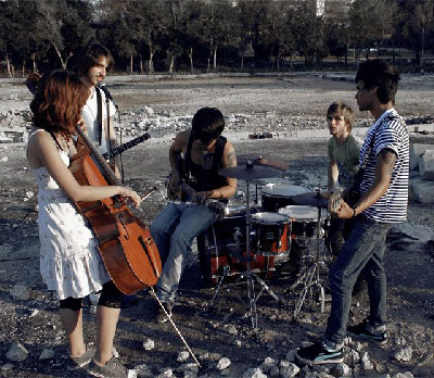 The Cuban rock band  Halley.