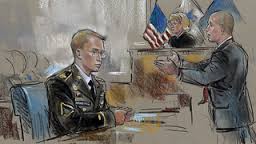 Bradley Manning at his trial.