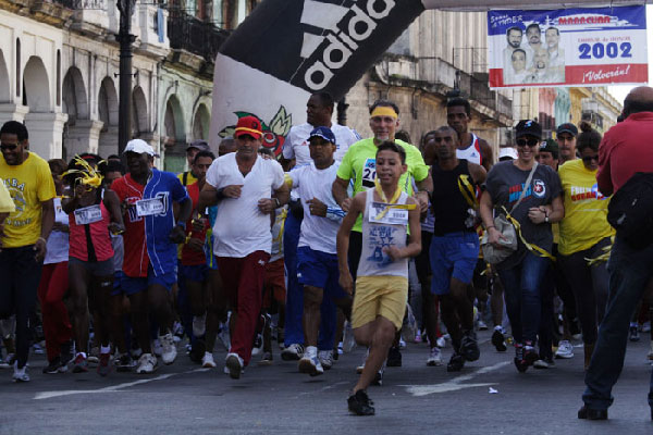 Five kilometers for the Cuban Five. 21--9-2013