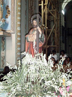 St. Jude Thaddeus at the Santiago de Cuba cathedral.