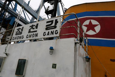 The Chong Chon Gang ship that Cuban weapons were discovered on.