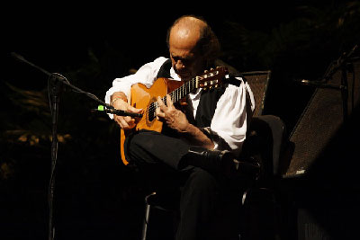 Paco de Lucia in concert in Havana, Cuba, Oct. 2, 2013.