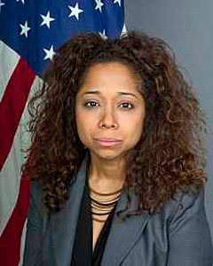 U.S. Ambassador Julissa Reynoso.