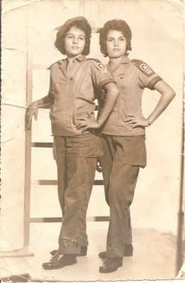 Adria & Ivonne Santana as brigadistas in 1961.