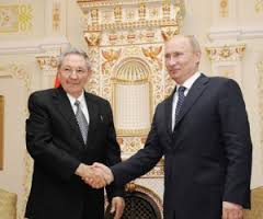 Raul Castro and Vladimir Putin when the Cuban president visited Russia in 2012.  Photo: cubadebate.cu
