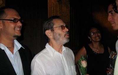 Daniel Noriega with Leo Brouwer