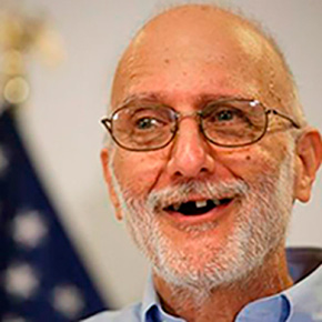 Alan Gross after his release from prison in Cuba where he served 5 of 15 year sentence.  