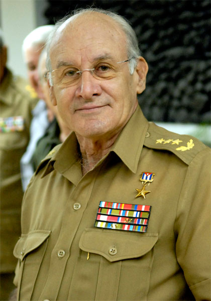 General Ablardo Colome.  Photo: juventudrebelde.cu