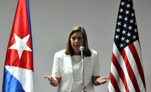 Josefina Vidal leads the Cuban delegation in negotications with the United States.