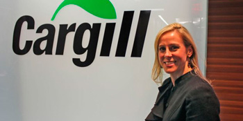 Devry Boughner Vorwerk, ejecutive for Cargill corporation. Photo: progresosemanal.us - 
