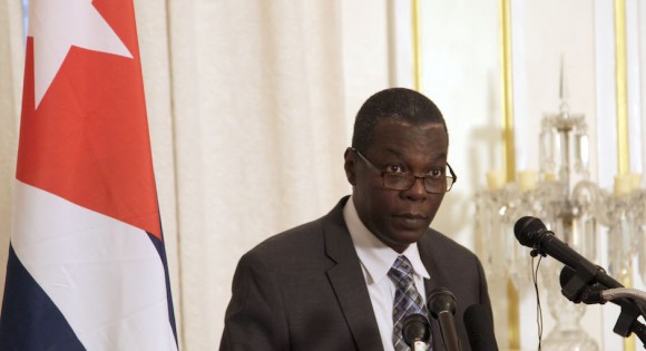 Pedro Luis Pedroso represented Cuba at Tuesday's talks in Washington.