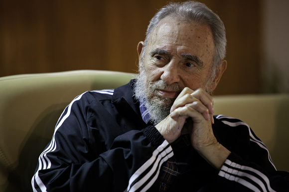 Fidel Castro.  File photo by Alex Castro/granma.cu