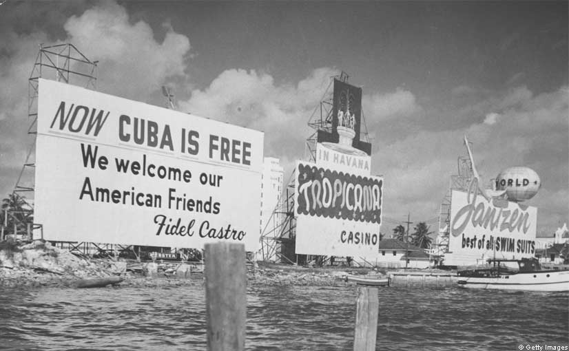 Early1960s billboard in Miami.  Photo: www.ft.com