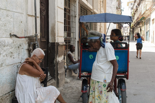 The Elderly are a growing part of the Cuban population.  Photo: Juan Suarez