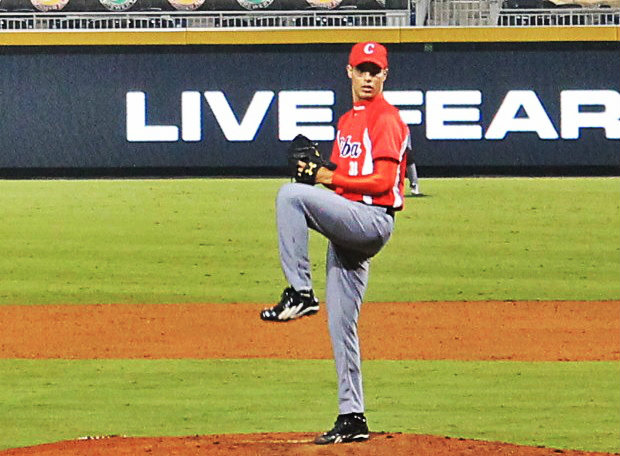 Hector Mendoza pitched a three strikeout ninth.