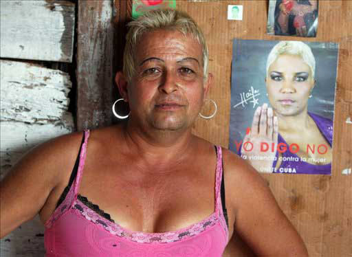 Adela Hernandez, nurse, the only transgender person ever elected municipal representative in Cuba. Photo: SentidoG.