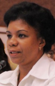 Ines Maria Chapman, a member of the Cuban Council of State.