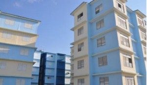 Apartment buildings for Cuban medical professionals in Holguin, Cuba.