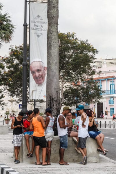 Cuba Welcomes Pope Francis.