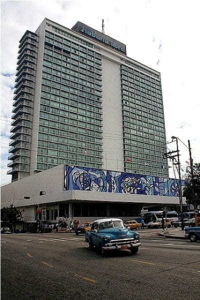 The Habana LIbre Hotel, foremerly the Havana Hilton.
