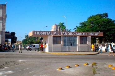 The military hospital in Marianao, Havana. Foto: Jimmy Roque Martínez