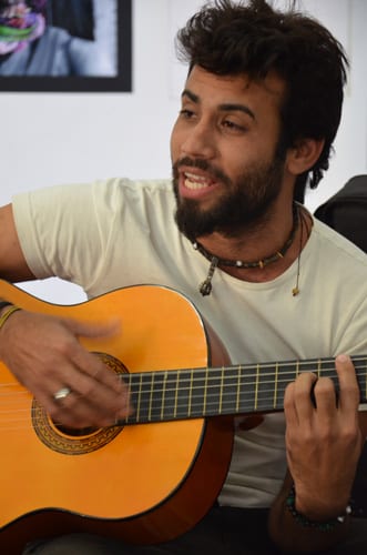 Santiago de Cuba folk musician Frank Rodriguez
