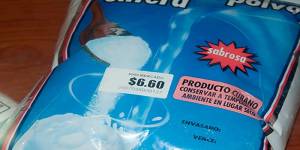 Powdered milk costs 6.60 CUC (or just under $7.50 USD) per kilo. 