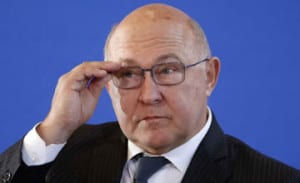 Michel Sapin, French Minister of Finances.